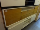 TV stolek bílá/dřevo M 215